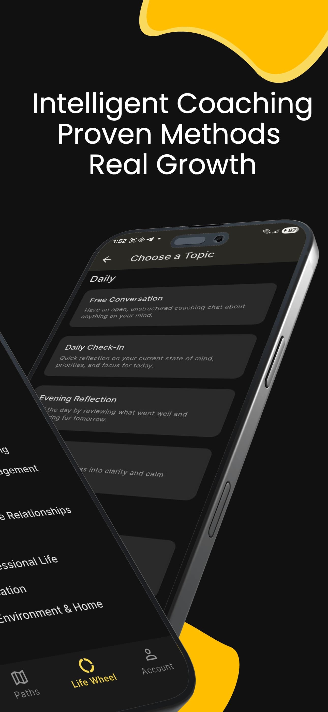 Upshift.life app screenshot 2